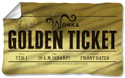 charlie-and-the-chocolate-factory-golden-ticket-fleece-blanket
